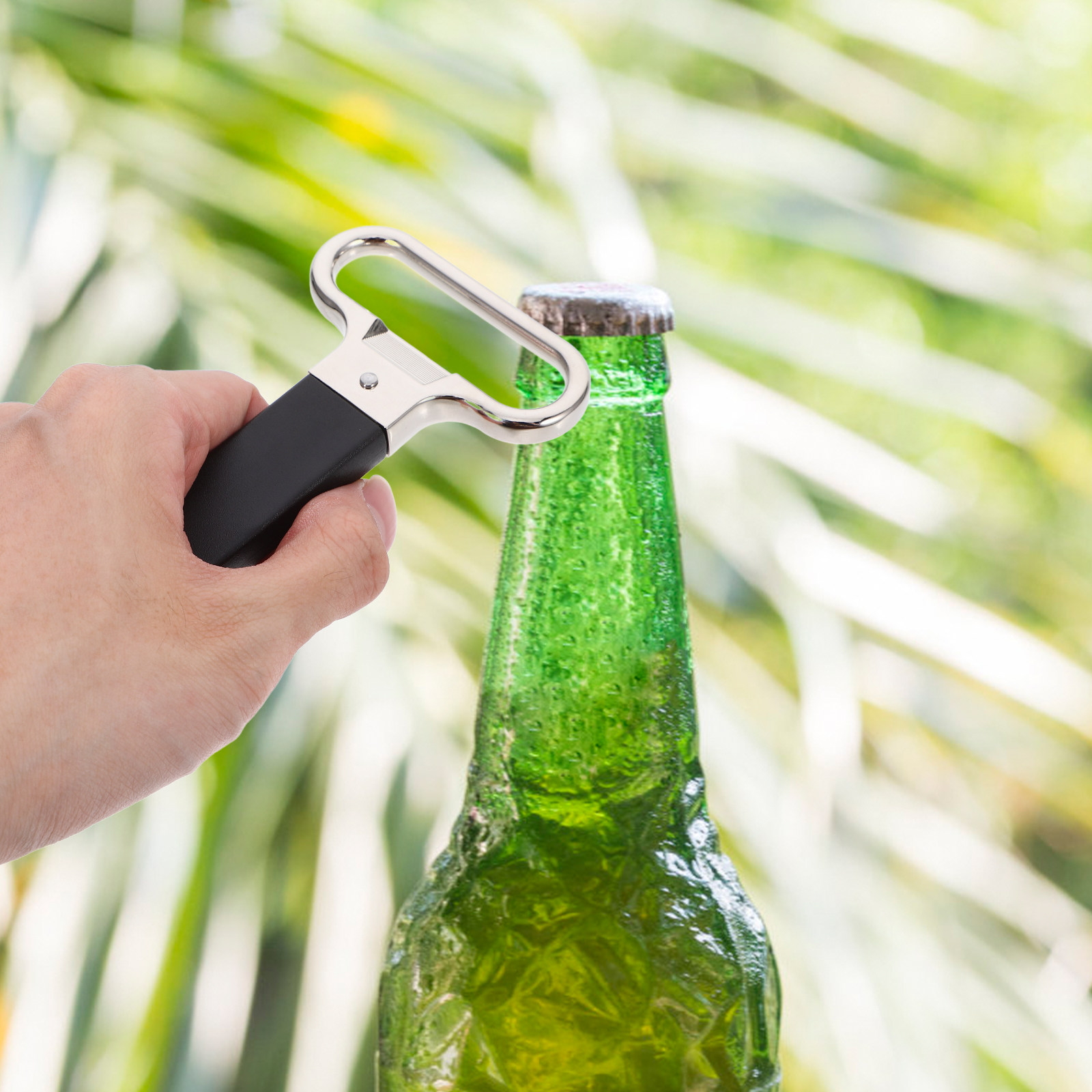 Wine Beer Bottle - Zinc Alloy Multi-Purpose Bottle Opener Opens