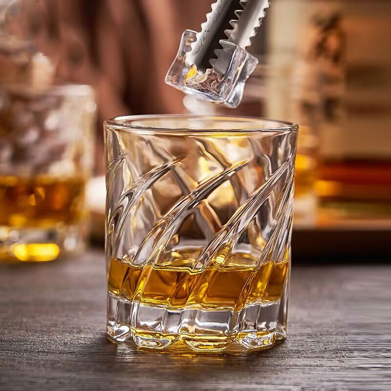 Embossed Whiskey Glass High-Qu - Wine Beer And Spirit ulasan dan harga