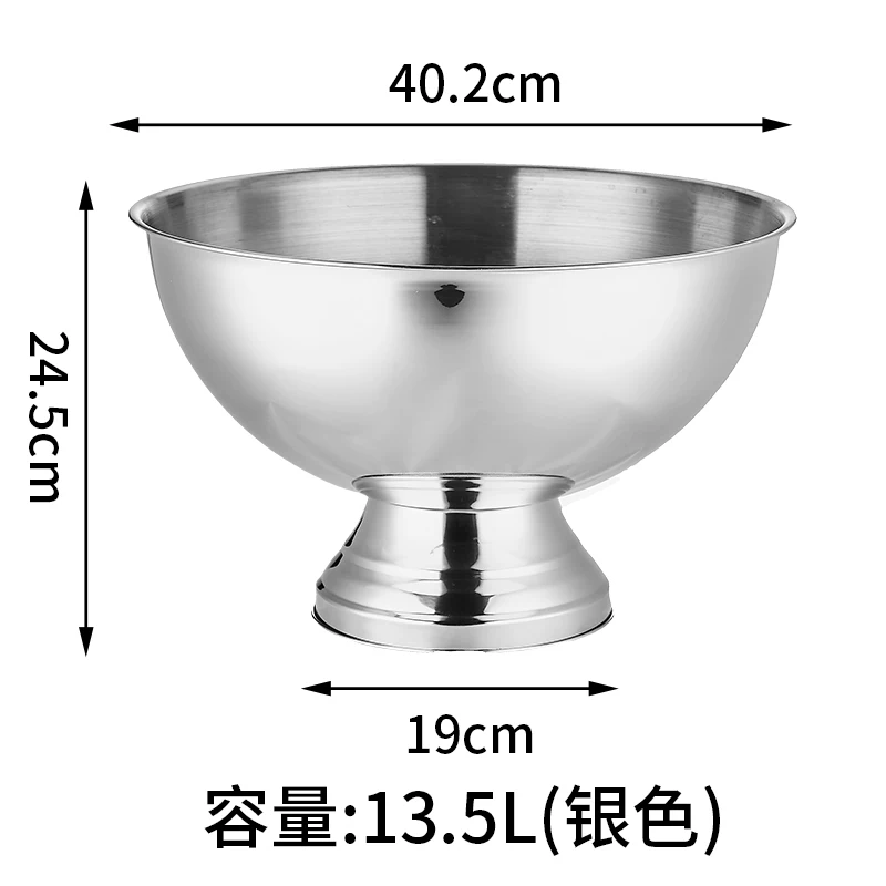 Large Stainless Steel Ice Buck - Wine In Beer Glass ulasan dan harga