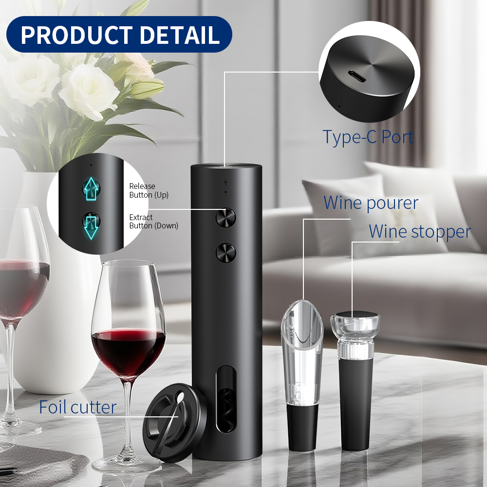 4-in-1 Electric Bottle Wine Op - Wine Beer Bottle ulasan dan harga