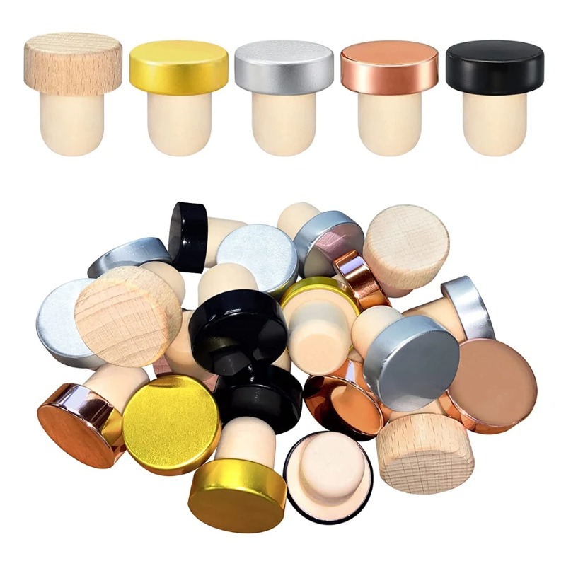 10Pcs Wine Bottle Cork Stopper - Wine Beer Tasting ulasan dan harga