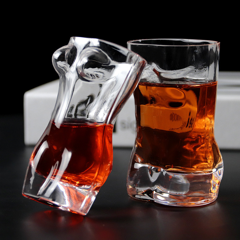 Creative Beer Glasses Body Art - Wine Beer Mixed Drinks ulasan dan harga