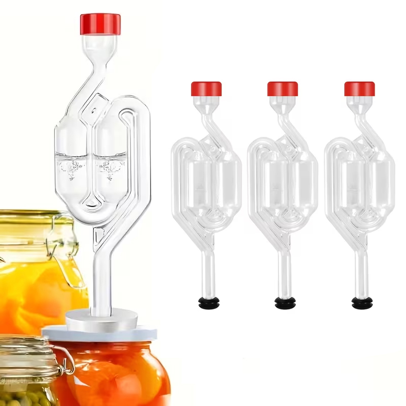 S-Shape Airlock With Food Grad - Wine Beer Making Supplies ulasan dan harga