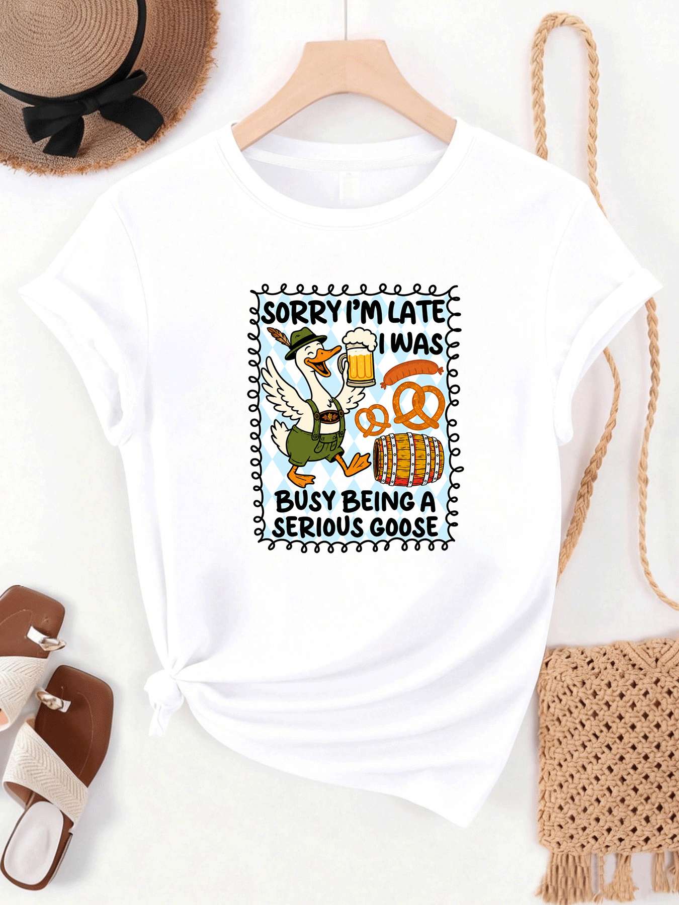 【MYJ06269】Beer Festival women' - Wine Plus Beer ulasan dan harga