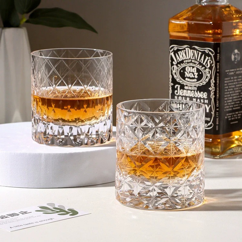 Handmade Whiskey Glass Edo Cut - Wine Beer And Spirit ulasan dan harga