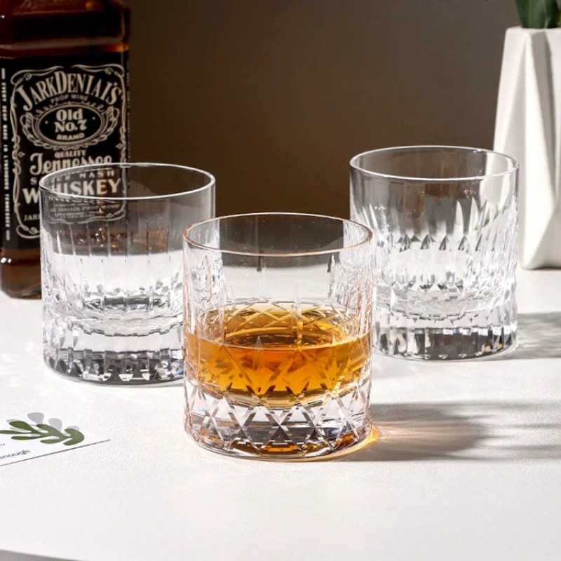 Handmade Whiskey Glass Edo Cut - Wine Beer And Spirit ulasan dan harga