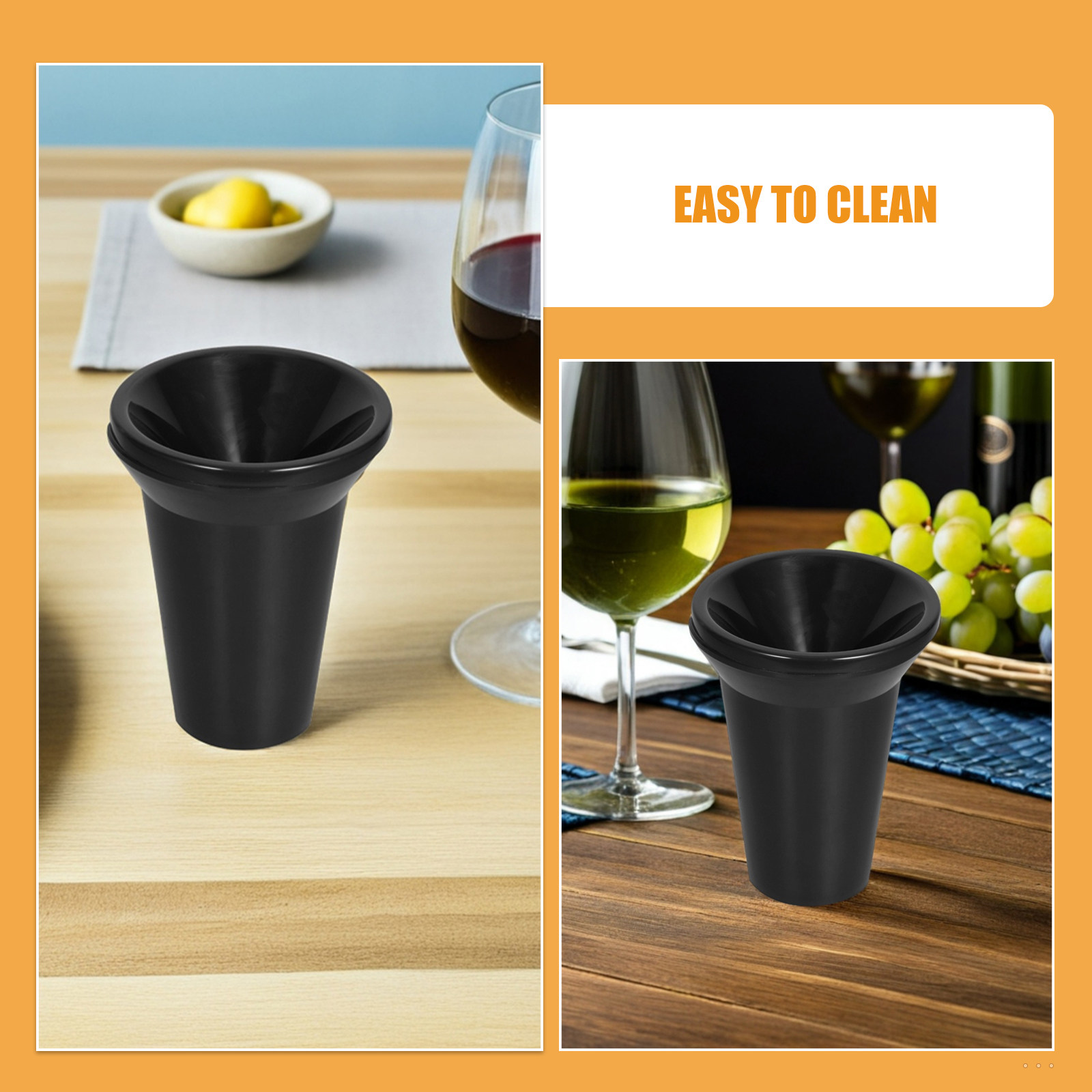 2Pcs Plastic Wine Spittoon Buc - Wine Beer Tasting ulasan dan harga