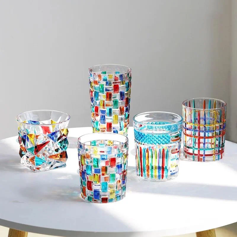 Colorful Whisky Crystal Cup It - Wine Beer Tasting ulasan dan harga