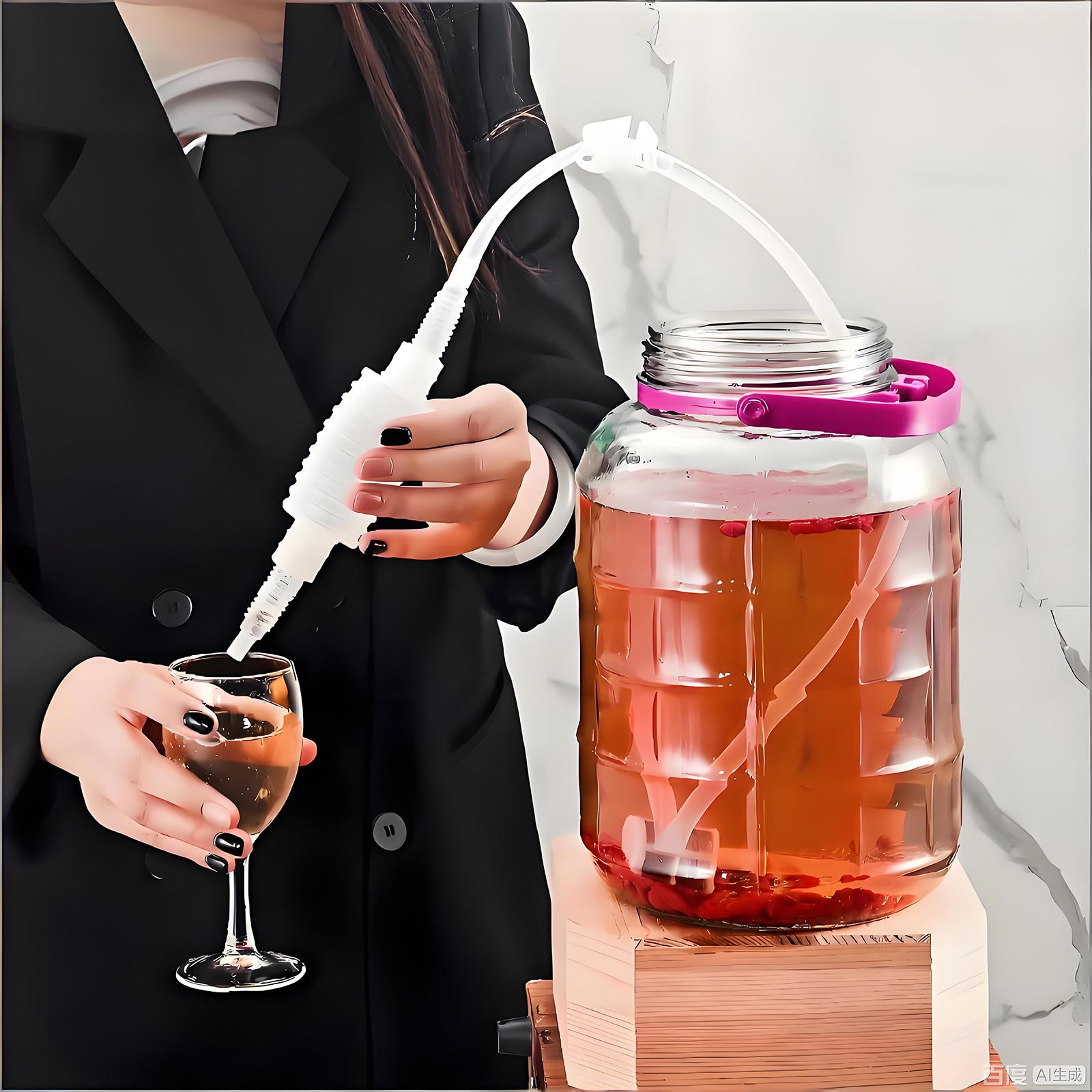 Compact Brewing Siphon Pump Ho - Wine Beer Making Supplies ulasan dan harga