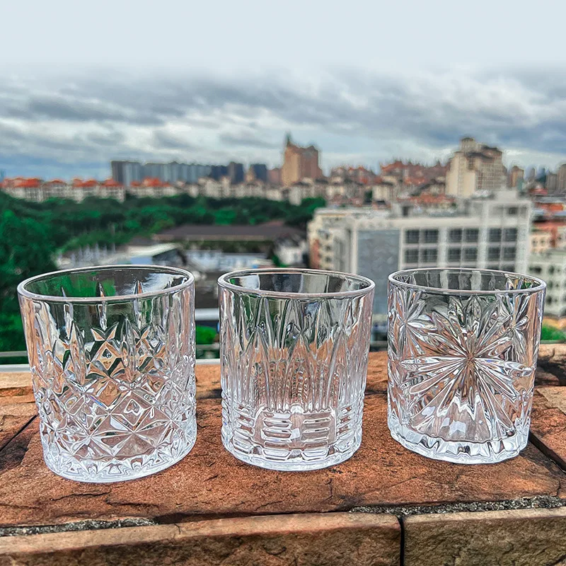330ml Embossed Whiskey Cup Win - Wine Beer And Spirit ulasan dan harga