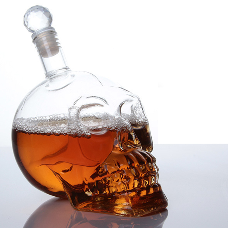 Creative Skull Head Decanter C - Wine Beer And Spirit ulasan dan harga