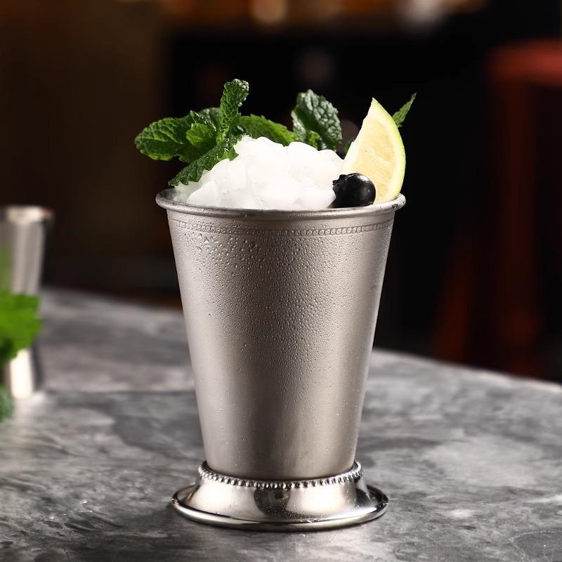 【BA】Stainless Steel Mint Julep - Wine Beer Mixed Drinks ulasan dan harga