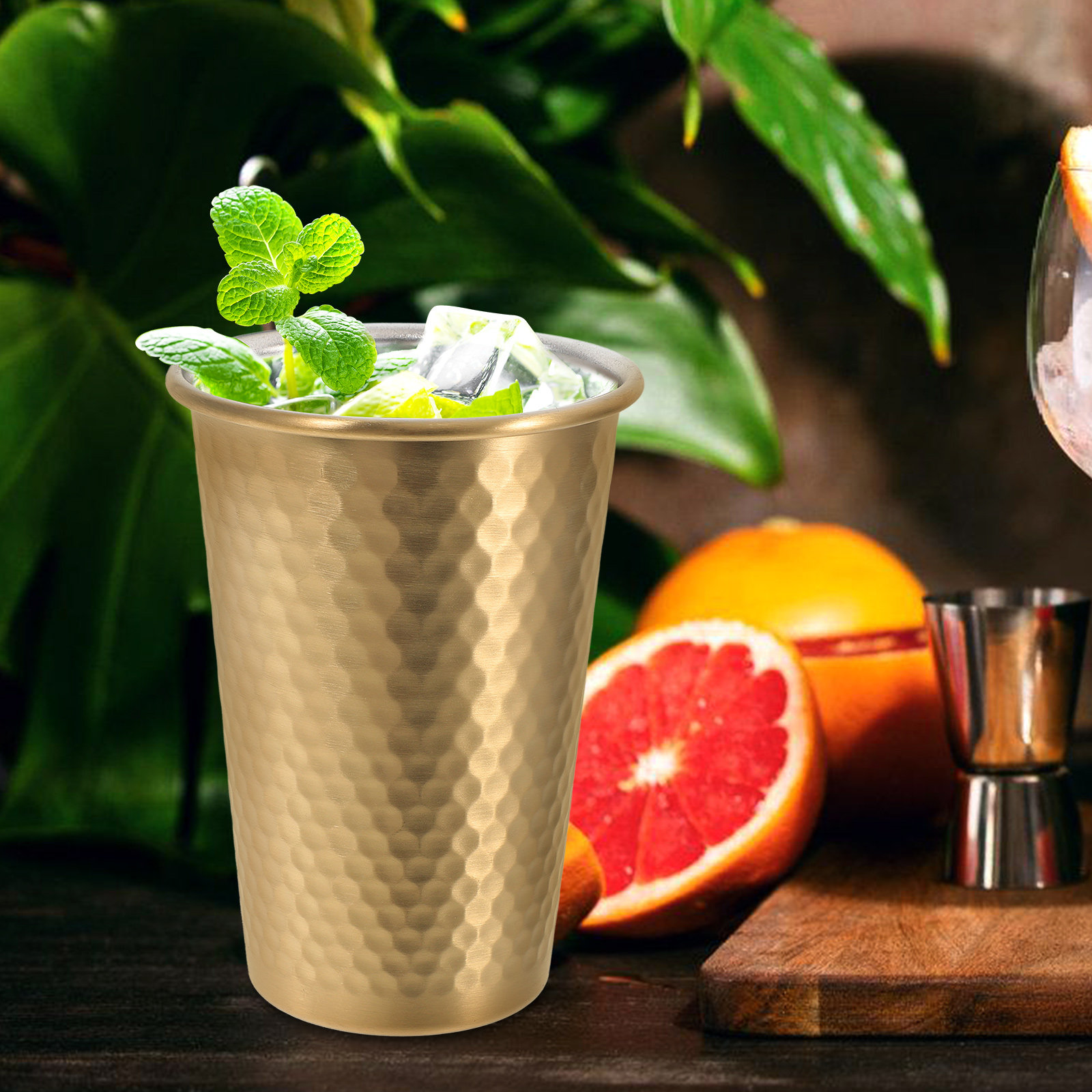 Multi-Function Stainless Steel - Wine In Beer Glass ulasan dan harga
