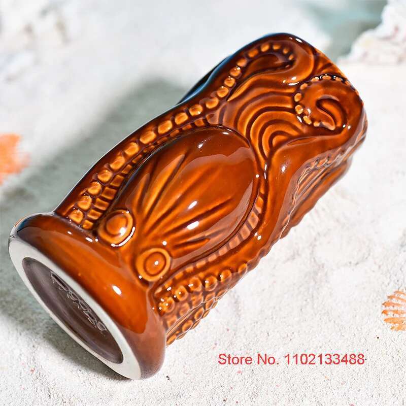 TIKI Bar Cocktail Cup Hawaii T - Wine Beer Mixed Drinks ulasan dan harga