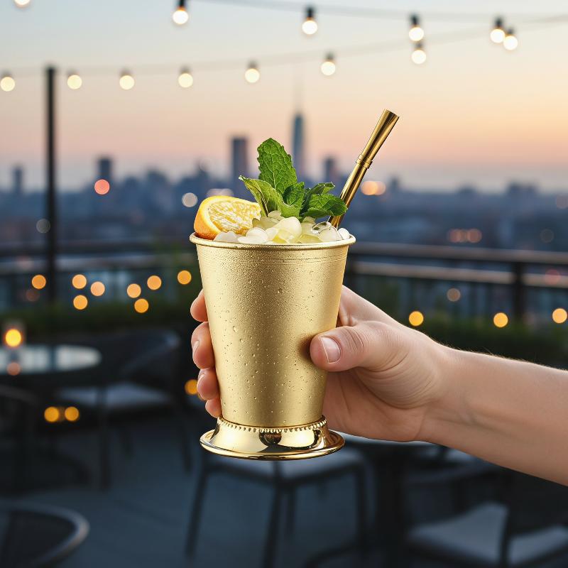 Stainless Steel Mint Julep Mug - Wine Beer Mixed Drinks ulasan dan harga