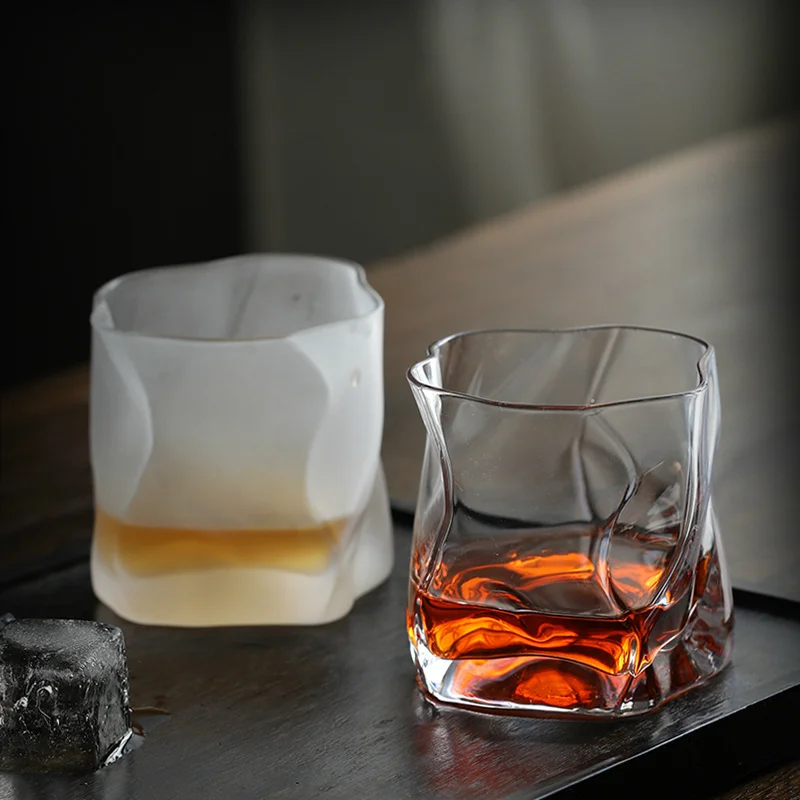 Irregular Whiskey Crystal Cup  - Wine Beer Tasting ulasan dan harga