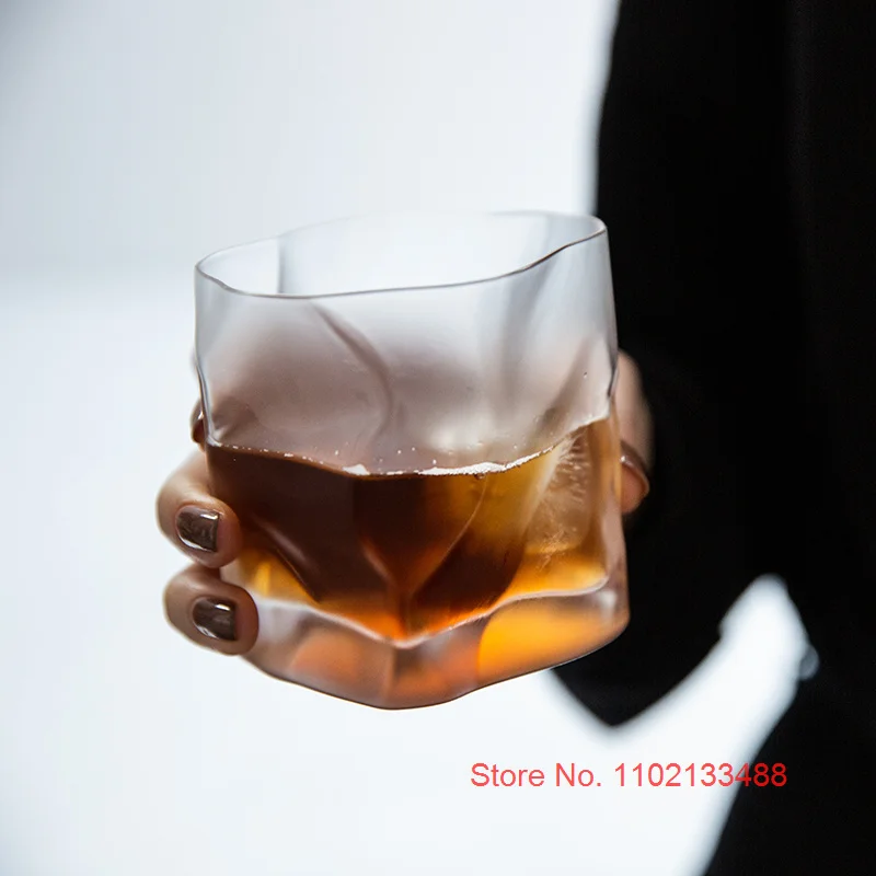 Irregular Whiskey Crystal Cup  - Wine Beer Tasting ulasan dan harga