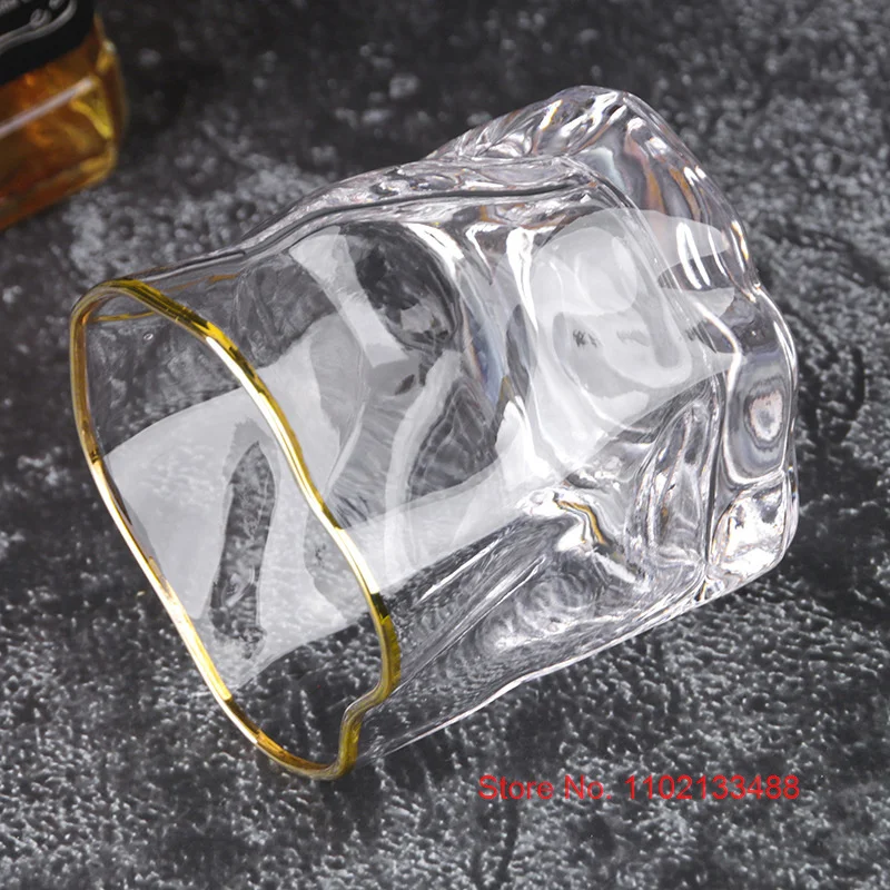 Irregular Whiskey Crystal Cup  - Wine Beer Tasting ulasan dan harga