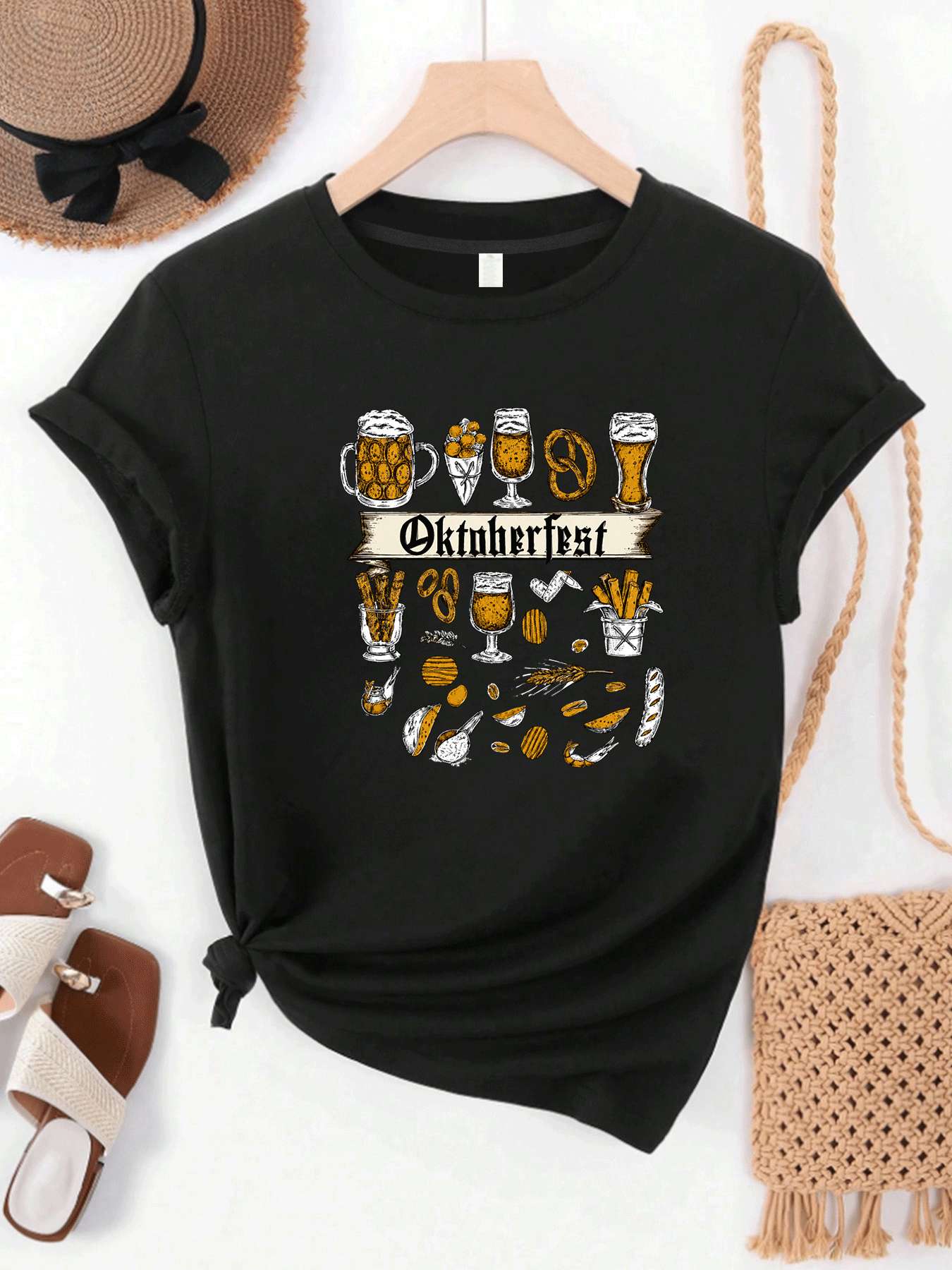 【MYJ06261】Beer Festival women' - Wine Plus Beer ulasan dan harga