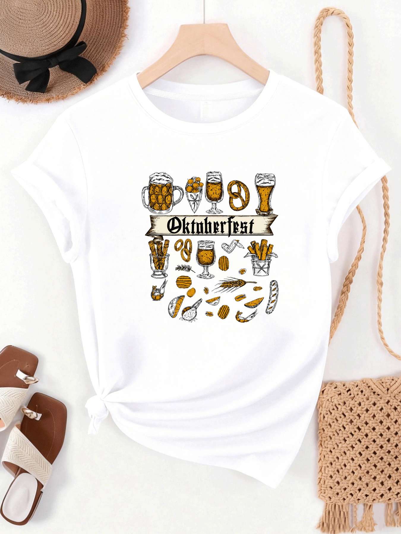 【MYJ06261】Beer Festival women' - Wine Plus Beer ulasan dan harga