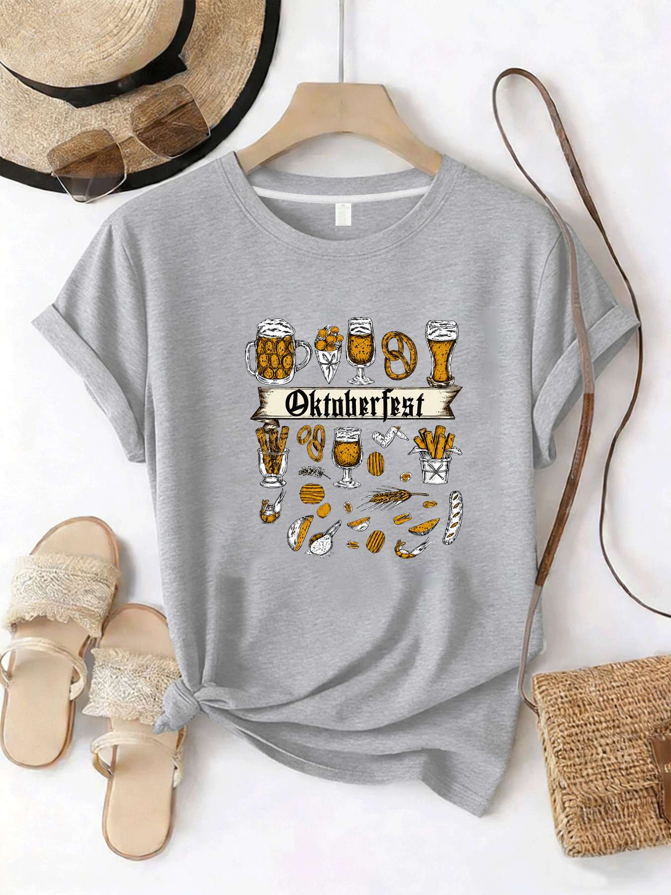 【MYJ06261】Beer Festival women' - Wine Plus Beer ulasan dan harga