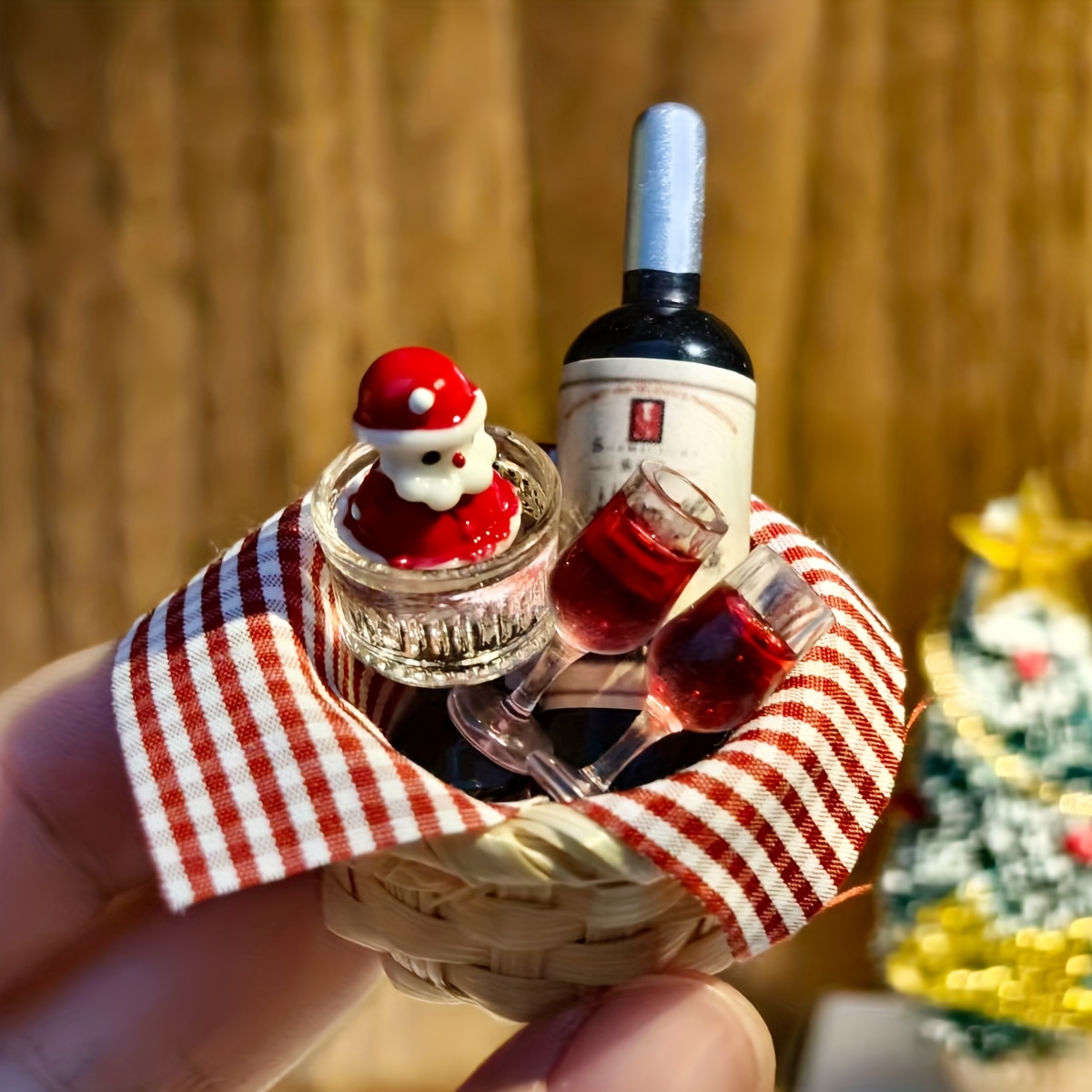 1/12 Scale Miniature Christmas - Wine Beer Bottle ulasan dan harga