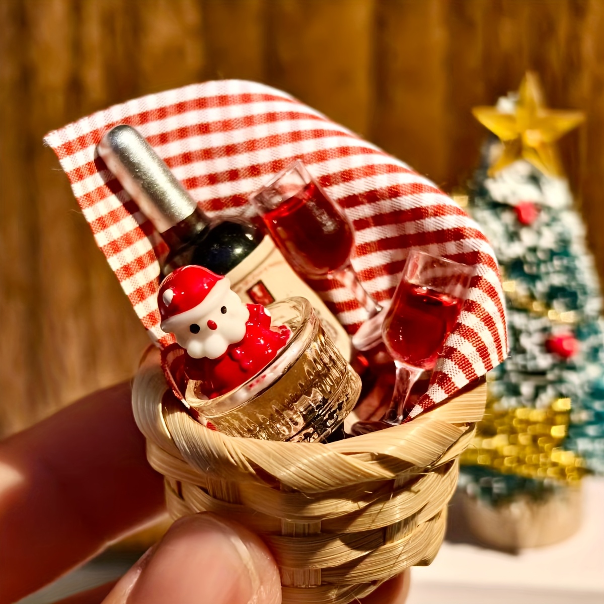 1/12 Scale Miniature Christmas - Wine Beer Bottle ulasan dan harga