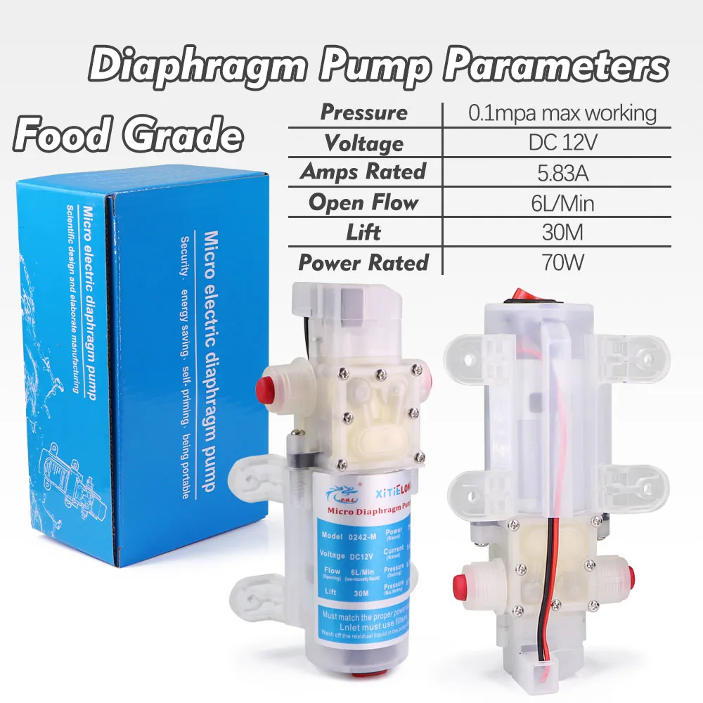 70W 12V DC5521 Food-Grade Diap - Wine Beer Delivery ulasan dan harga