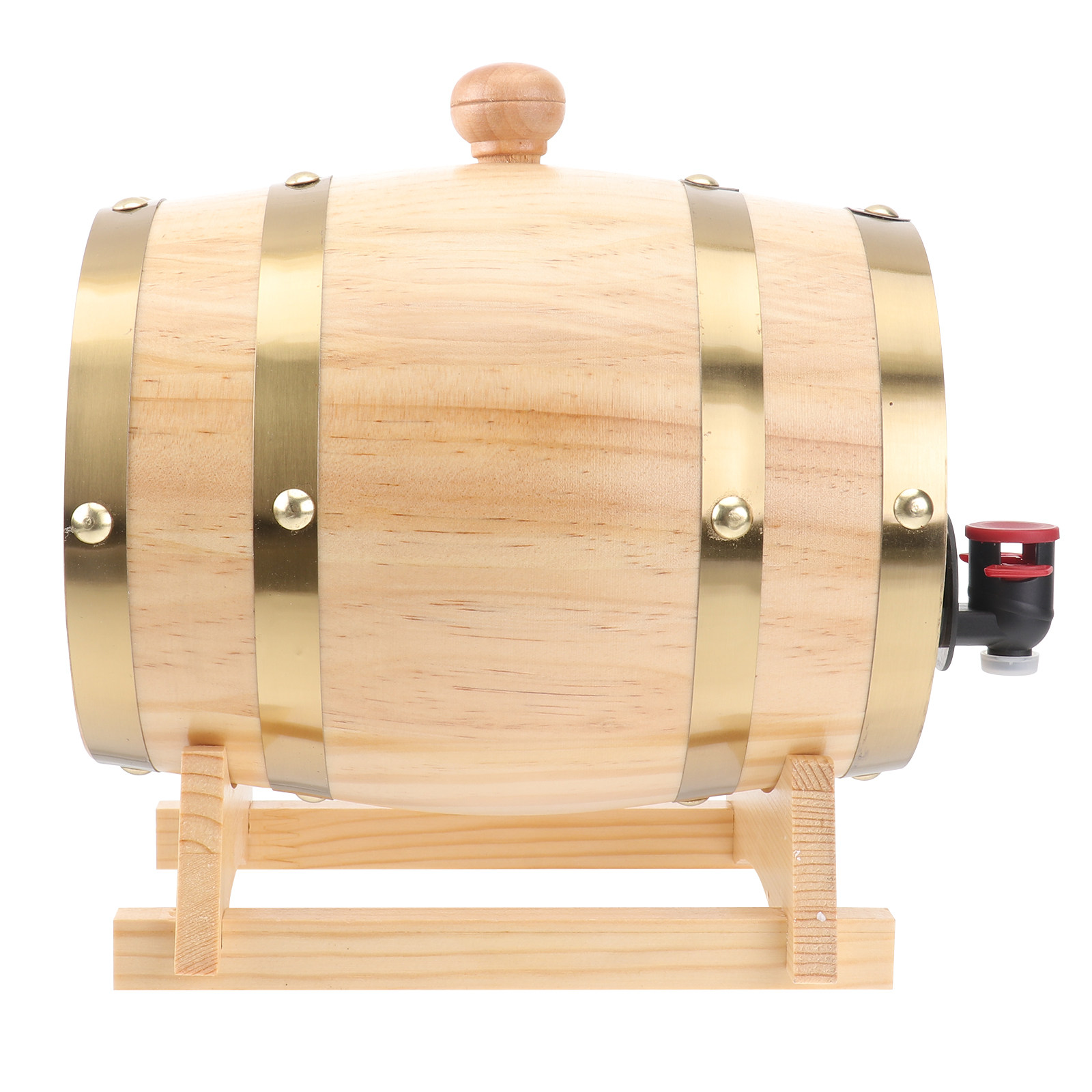 1Pcs Handcrafted Oak Wine Barr - Wine Beer And Spirit ulasan dan harga